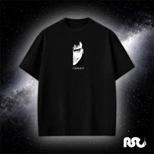 Berserk Guts Face Manga Bordado