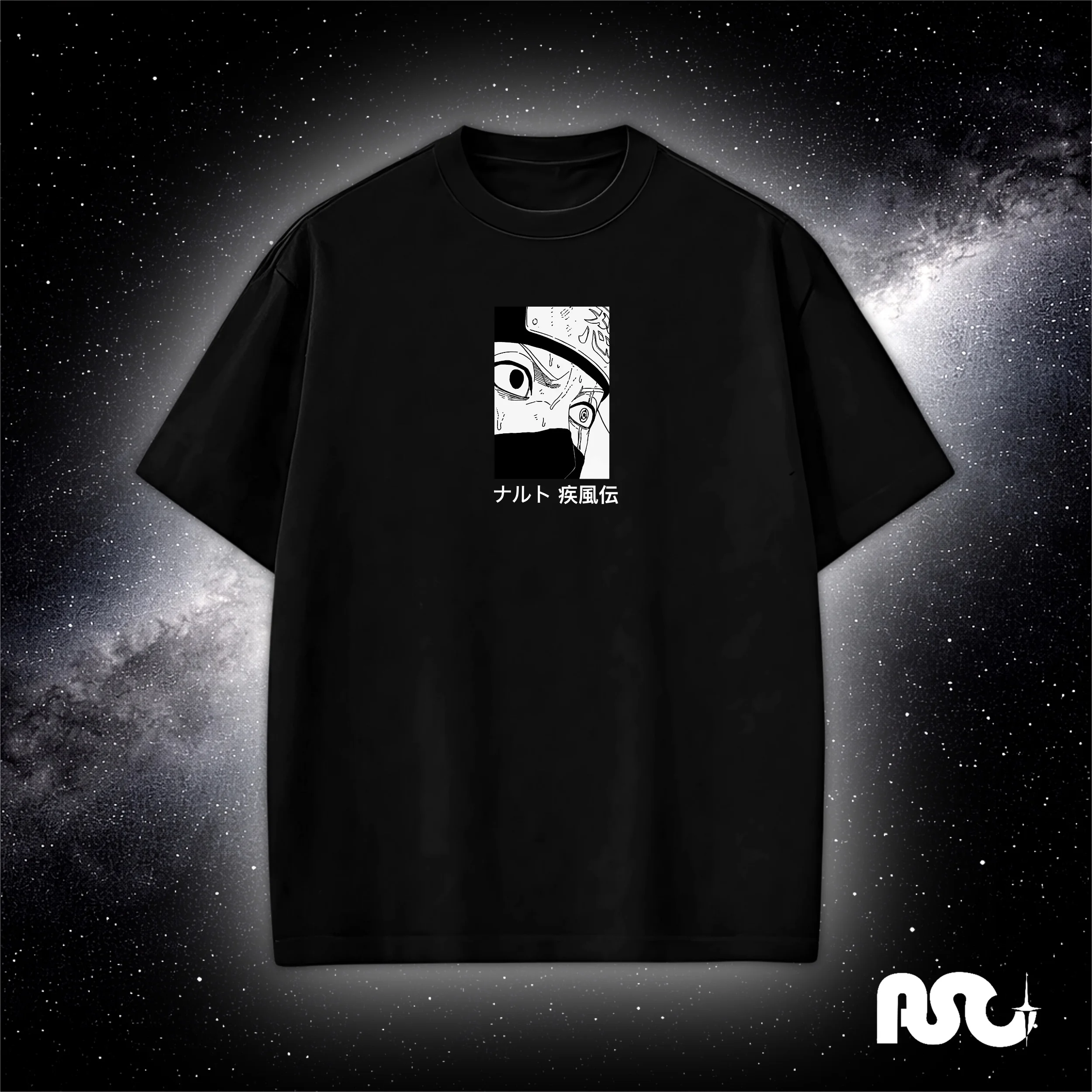 Naruto Kakashi Sharingan Manga Panel Bordado